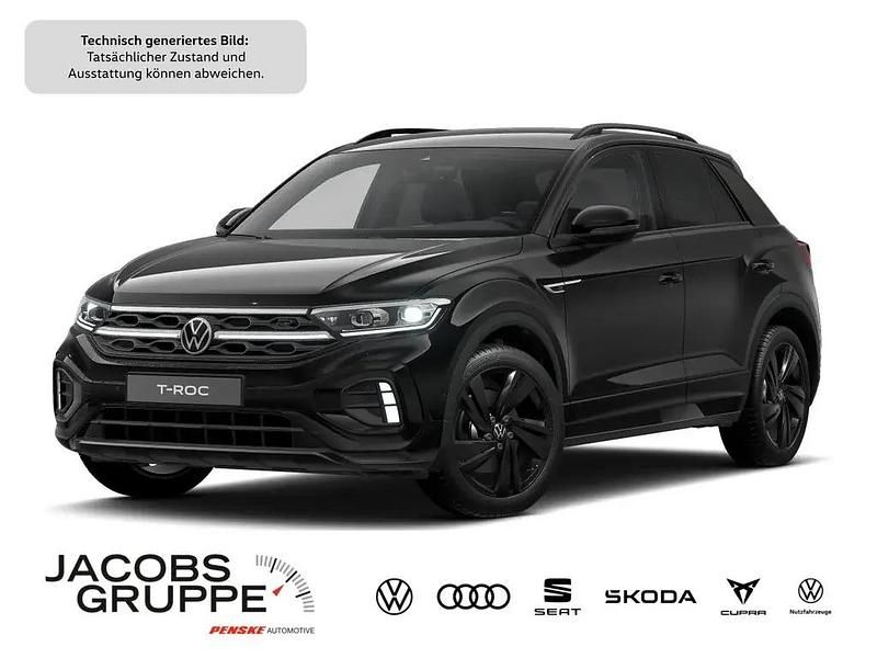 Schwarz Gebraucht 2025 VW T-Roc Style SUV | 32.939 € (Fairer Preis) - Bild 1/4
