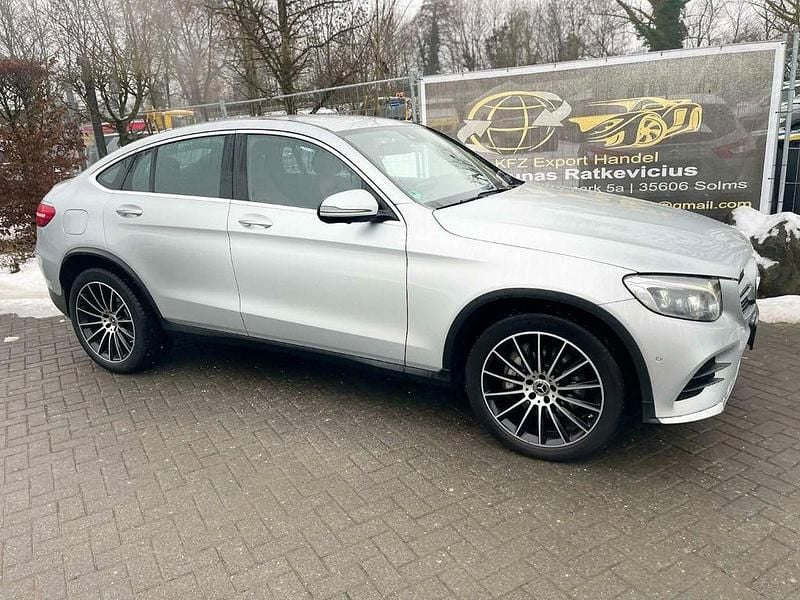 Silber Gebraucht 2017 Mercedes GLC250 Coupé | 26.400 € (Superpreis) - Bild 1/4