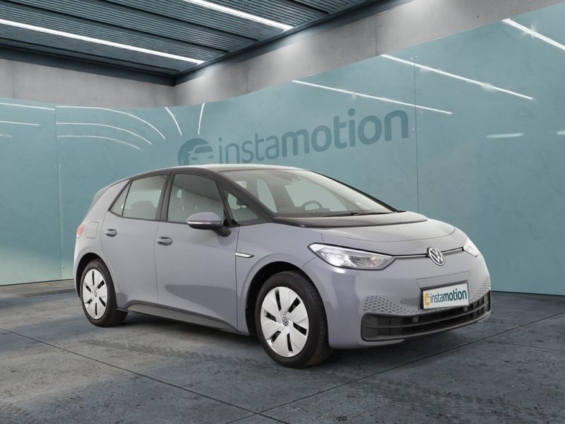 Grau Gebraucht 2022 VW ID.3 Pro Kleinwagen | 22.100 € (Guter Preis) - Bild 1/3