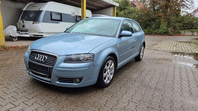 Blau Gebraucht 2008 Audi A3 Ambition Coupé | 4.780 € (Guter Preis) - Bild 1/4