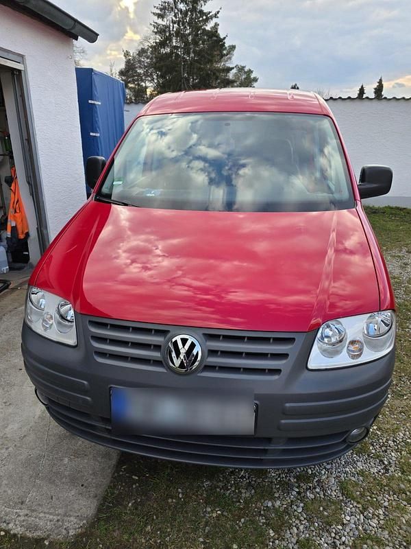 Gebraucht VW Caddy Life 102 PS (75 kW) 2009 Rot Van / Kleinbus