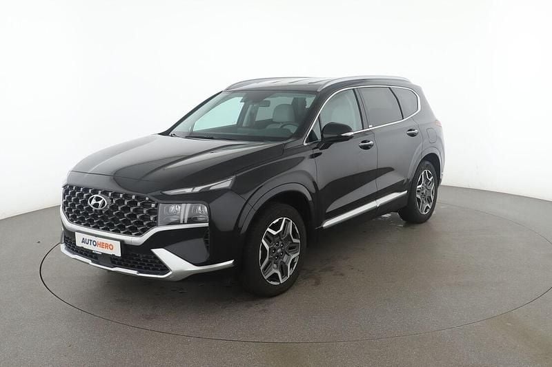 Schwarz Gebraucht 2021 Hyundai Santa Fe Signature SUV | 30.920 € (Superpreis) - Bild 1/3