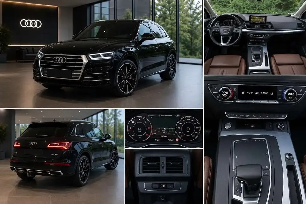 Gebraucht Audi Q5 Design 190 PS (139 kW) 2020 Schwarz SUV