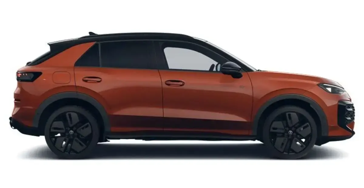 Neu VW T-Roc Cabriolet R-line 150 PS (110 kW) 2026 Flame red metallic / schwarz u SUV