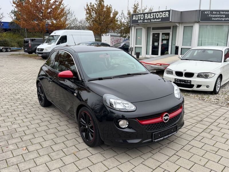 Schwarz met. Gebraucht 2014 Opel Adam Slam Kleinwagen | 5.999 € (Etwas zu teuer) - Bild 1/4