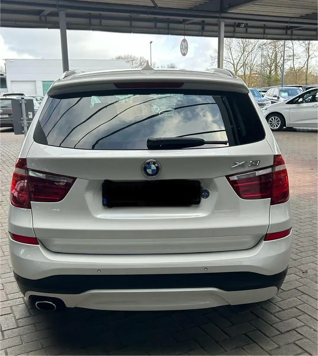 Gebraucht BMW X3 Sport Line 190 PS (139 kW) 2017 Weiß SUV