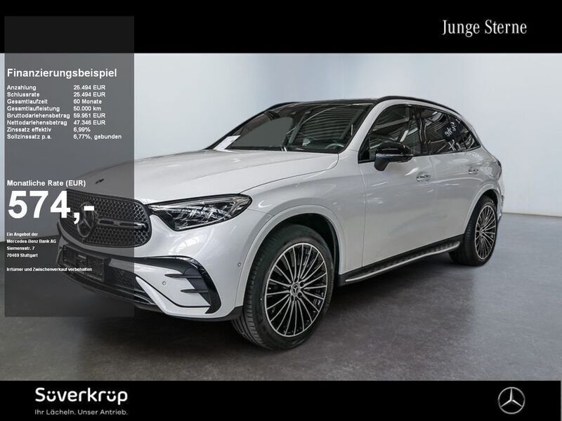 Weiß Gebraucht 2024 Mercedes GLC400d SUV | 72.840 € (Fairer Preis) - Bild 1/2
