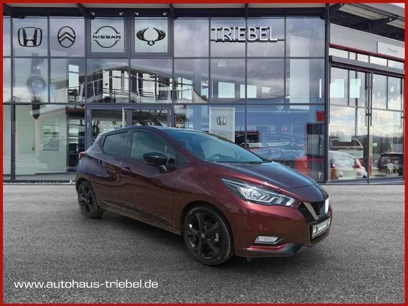 Rot Gebraucht 2020 Nissan Micra Style Edition Kleinwagen | 13.990 € (Fairer Preis) - Bild 1/4