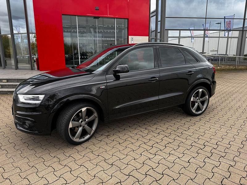 Schwarz Gebraucht 2014 Audi Q3 S-Line SUV | 21.700 € (Teuer) - Bild 1/4