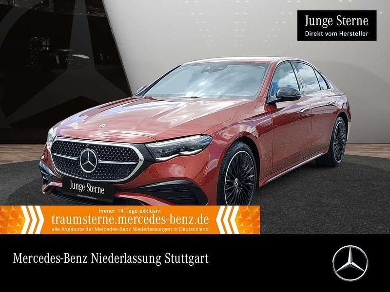 Manufaktur hyazinthrot Gebraucht 2024 Mercedes E300 AMG Limousine | 55.990 € (Etwas zu teuer) - Bild 1/3