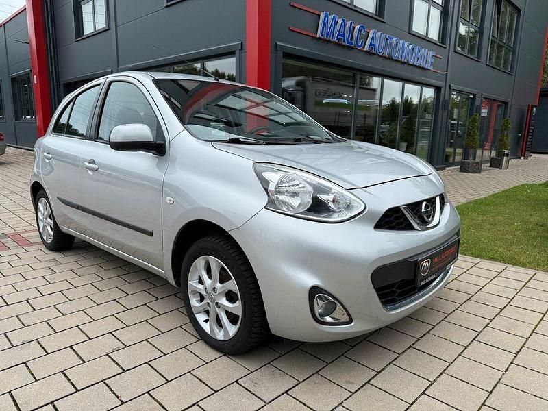 Silber Gebraucht 2014 Nissan Micra Acenta Kleinwagen | 4.750 € (Fairer Preis) - Bild 1/4