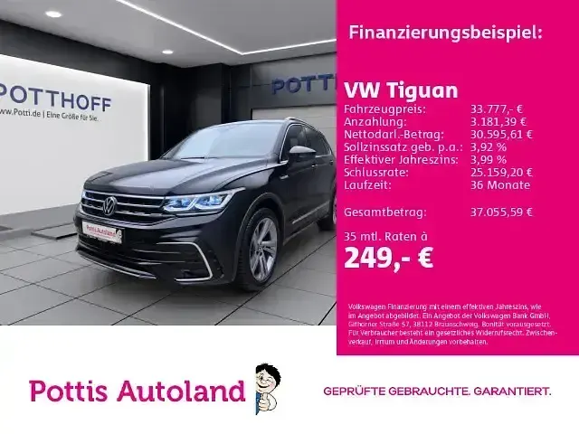 Gebraucht VW Tiguan R-line 150 PS (110 kW) 2024 SUV