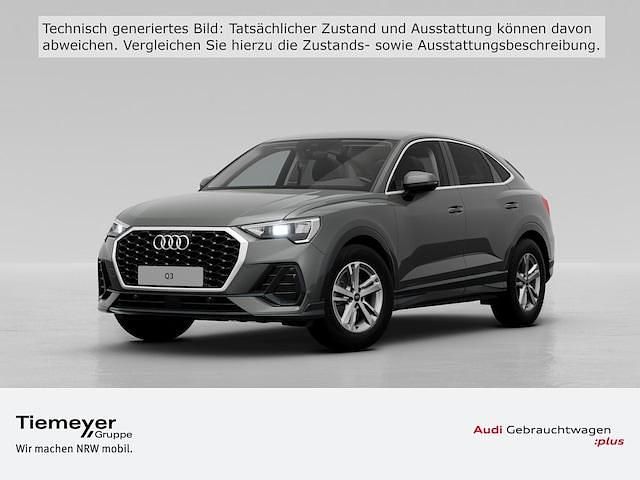 Chronosgrau metallic Gebraucht 2024 Audi Q3 Sportback Ambiente SUV | 34.870 € (Superpreis) - Bild 1/2
