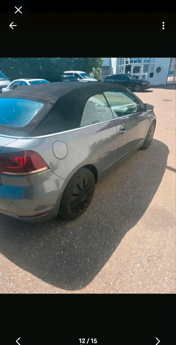 Gebraucht VW Golf Cabriolet 77 PS (56 kW) 2012 Grau Cabrio