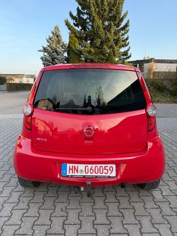 Gebraucht Opel Agila Edition 86 PS (63 kW) 2010 Rot Kleinwagen