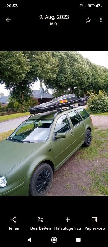 Grün Gebraucht 2005 VW Golf IV Kombi | 2.000 € (Etwas zu teuer) - Bild 1/4
