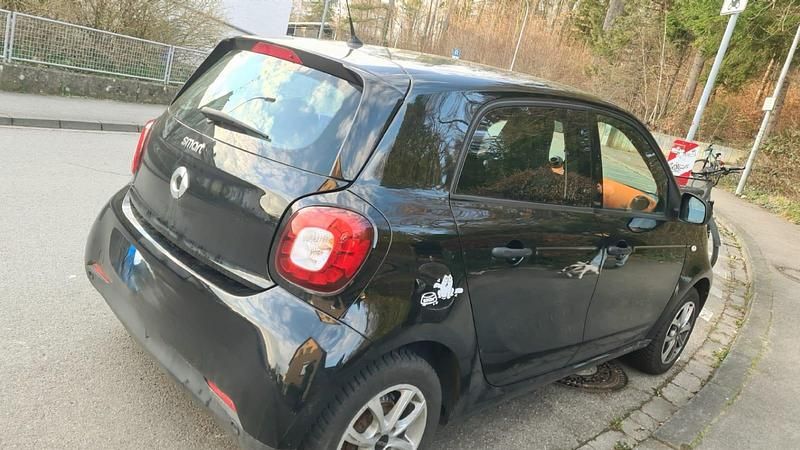 Gebraucht Smart ForFour Passion 71 PS (52 kW) 2017 Schwarz Kleinwagen