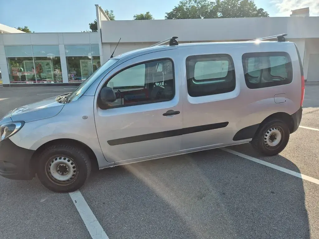 Gebraucht Mercedes Citan 111 110 PS (80 kW) 2014 Silber Van / Kleinbus