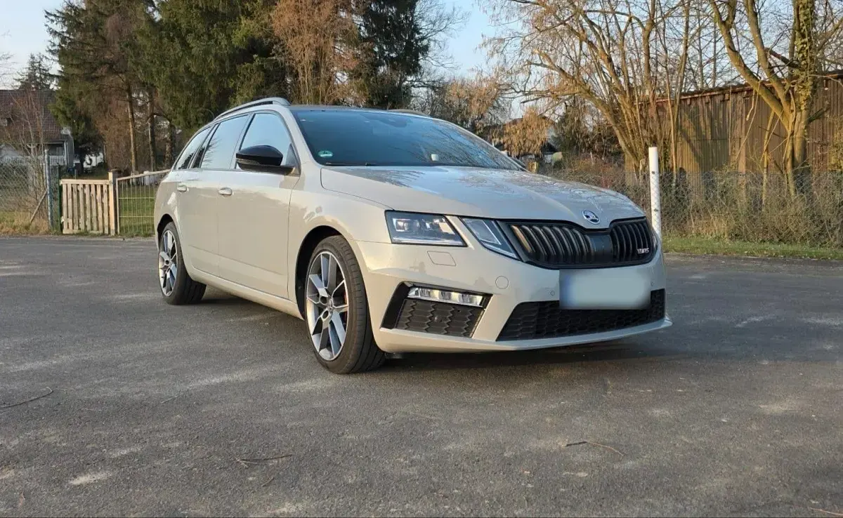 Gebraucht Skoda Octavia RS 184 PS (135 kW) 2019 Grau Kombi