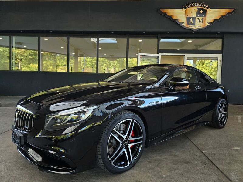 Obsidianschwarz metalliclack (metallic) Gebraucht 2014 Mercedes S63 AMG AMG Coupé | 59.950 € (Fairer Preis) - Bild 1/4