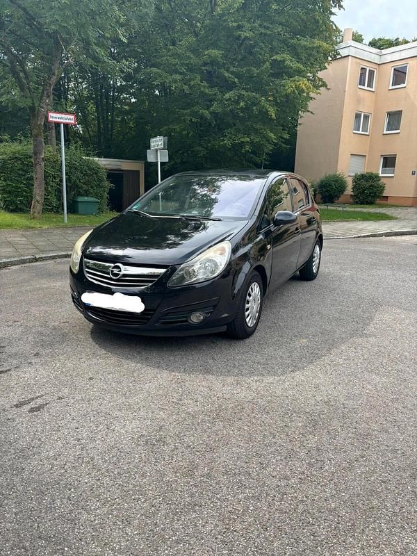 Schwarz Gebraucht 2009 Opel Corsa Kleinwagen | 2.499 € (Guter Preis) - Bild 1/4
