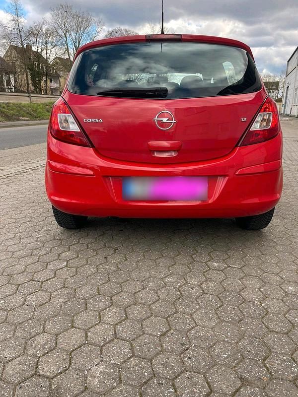 Gebraucht Opel Corsa 80 PS (58 kW) 2007 Rot Kleinwagen