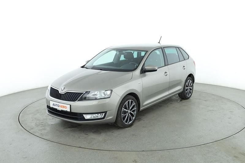 Gebraucht Skoda Rapid Drive 110 PS (80 kW) 2017 Gelb Limousine