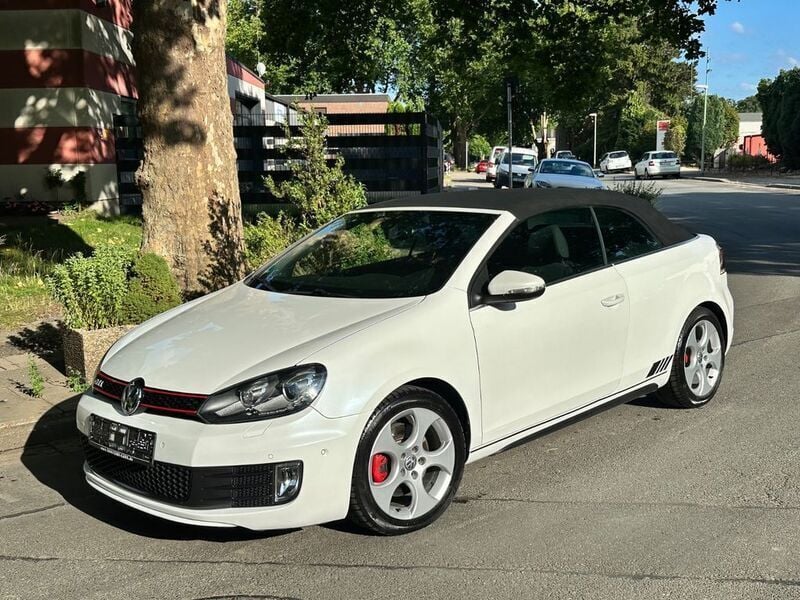 Weiß Gebraucht 2014 VW Golf Cabriolet GTI Cabrio | 13.700 € (Superpreis) - Bild 1/4