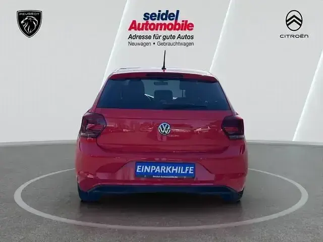 Gebraucht VW Polo Highline 95 PS (69 kW) 2018 Rot Kleinwagen