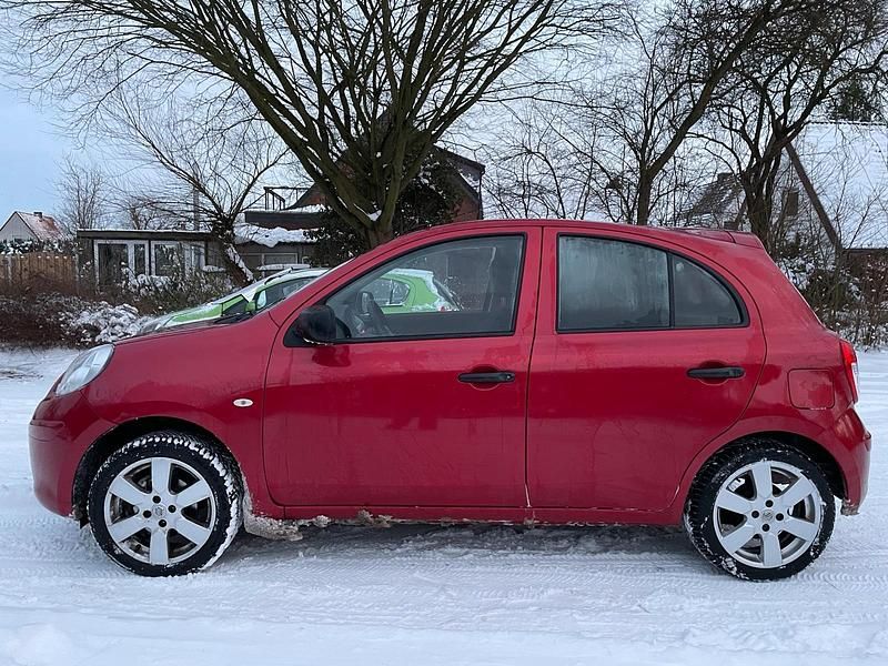 Gebraucht Nissan Micra 80 PS (58 kW) 2013 Rot Kleinwagen
