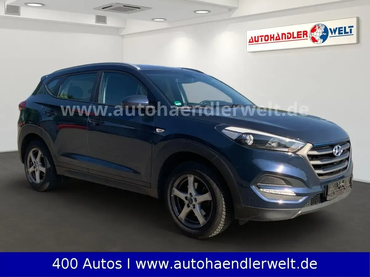 Gebraucht Hyundai Tucson Trend 132 PS (97 kW) 2018 Blau SUV