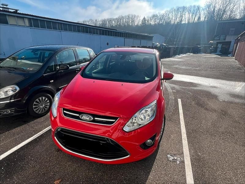 Gebraucht Ford C-MAX Titanium 125 PS (91 kW) 2011 Rot Van / Kleinbus