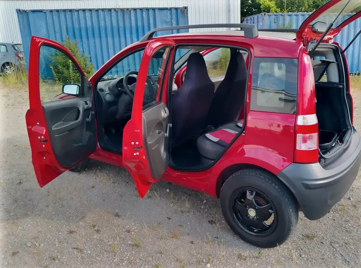 Gebraucht Fiat Panda 54 PS (39 kW) 2009 Rot Kleinwagen