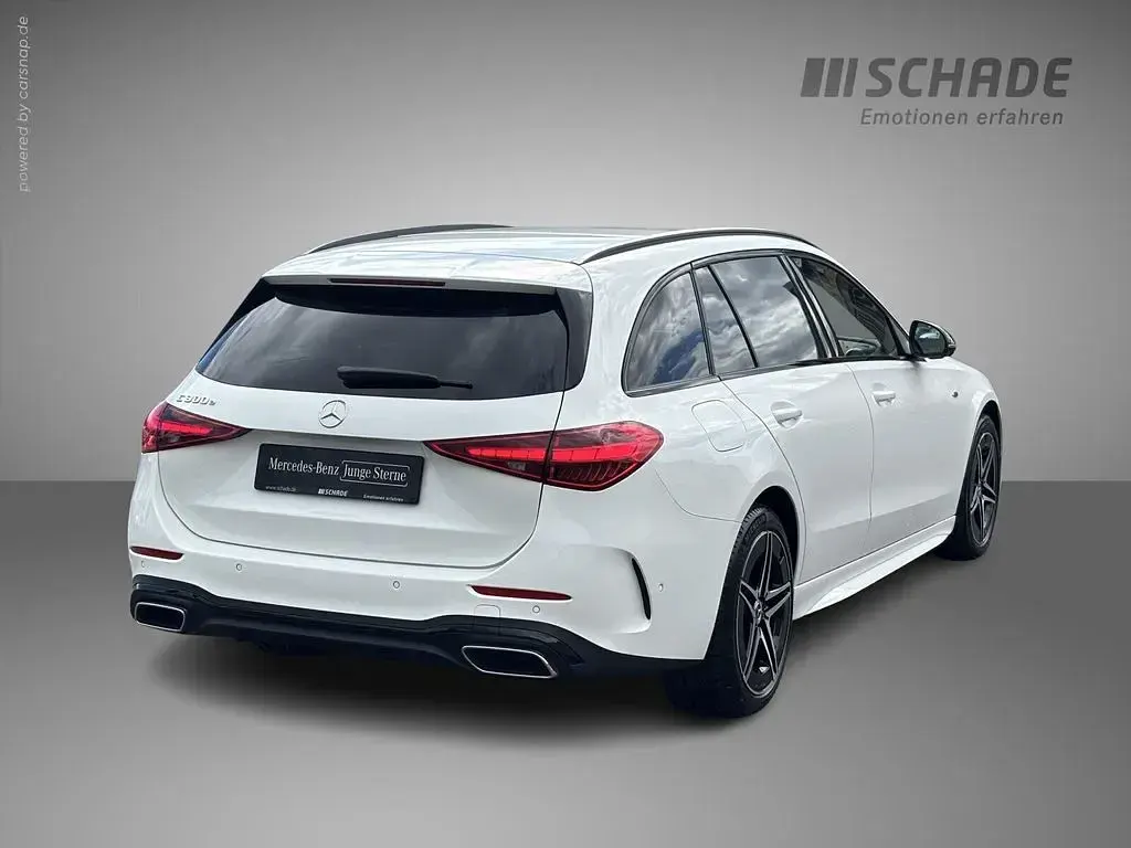 Gebraucht Mercedes C300e AMG line 313 PS (230 kW) 2025 Weiß Limousine