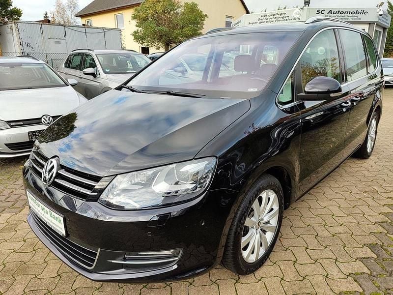 Schwarz Gebraucht 2014 VW Sharan Highline Van / Kleinbus | 9.999 € (Guter Preis) - Bild 1/4