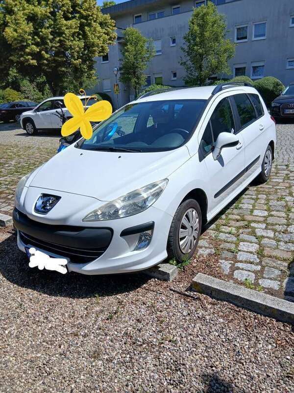 Weiß Gebraucht 2008 Peugeot 308 Tendance Limousine | 1.800 € (Superpreis) - Bild 1/4