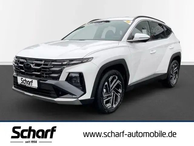 Atlas white / sol Gebraucht 2025 Hyundai Tucson Prime SUV | 34.990 € (Guter Preis) - Bild 1/3