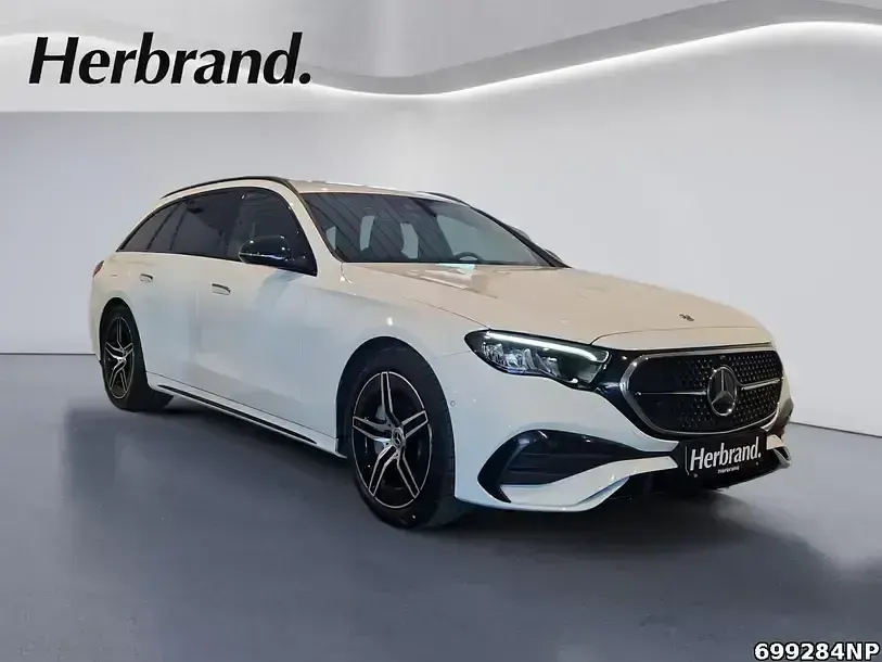 Gebraucht Mercedes E220 AMG 197 PS (144 kW) 2025 Unilack polarweiß Kombi