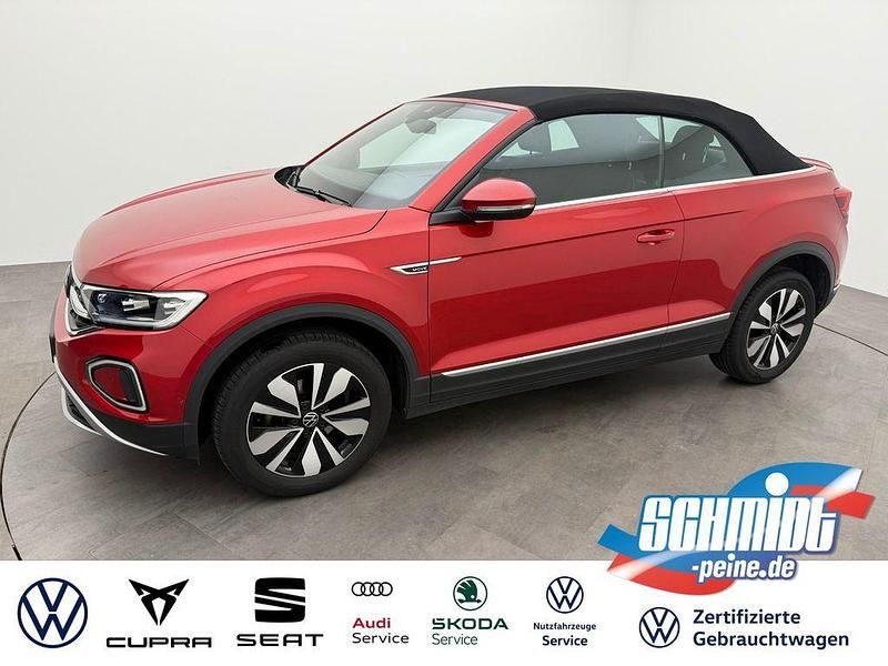 Rot Gebraucht 2023 VW T-Roc Cabriolet Style Cabrio | 28.900 € (Guter Preis) - Bild 1/4