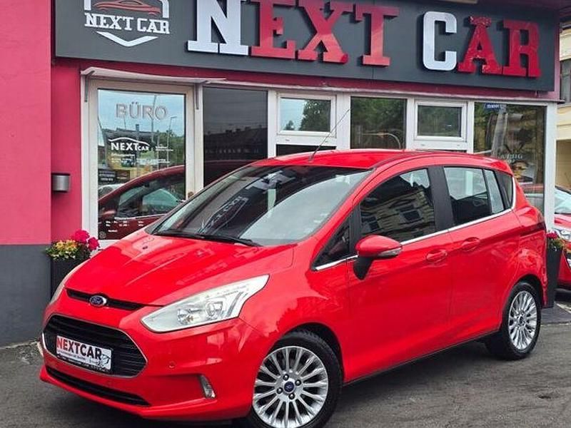 Rot Gebraucht 2013 Ford B-MAX Titanium Van / Kleinbus | 5.750 € (Guter Preis) - Bild 1/4