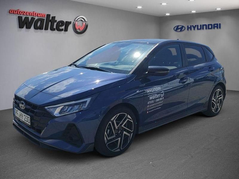 Blau Gebraucht 2025 Hyundai i20 N Line Limousine | 24.990 € (Etwas zu teuer) - Bild 1/4