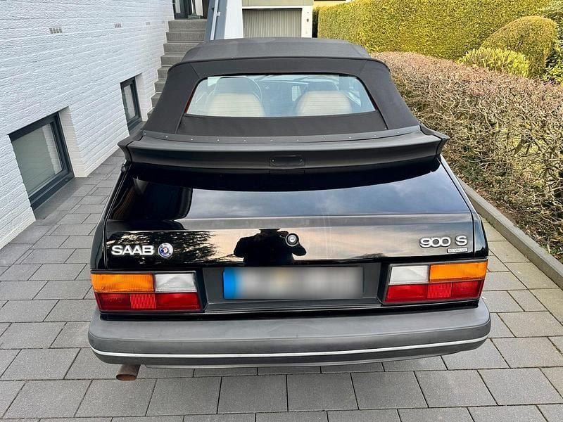 Gebraucht Saab 900 Cabriolet 141 PS (103 kW) 1991 Schwarz Cabrio