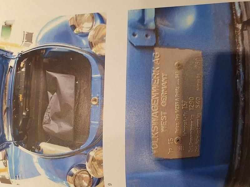 Blau Gebraucht 1977 VW Käfer Cabrio | 22.500 € - Bild 1/4