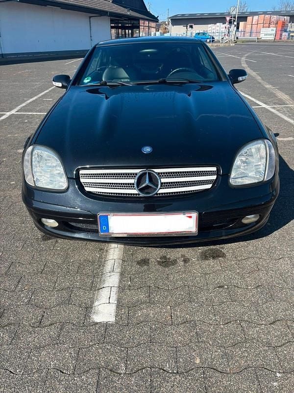 Gebraucht Mercedes SLK230 2001 Schwarz Cabrio