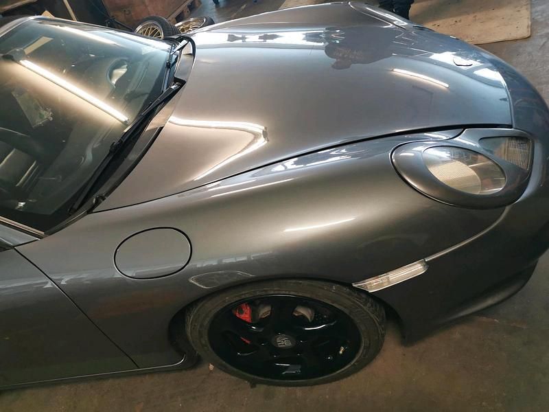Gebraucht Porsche Boxster 239 PS (175 kW) 2001 Grau Cabrio