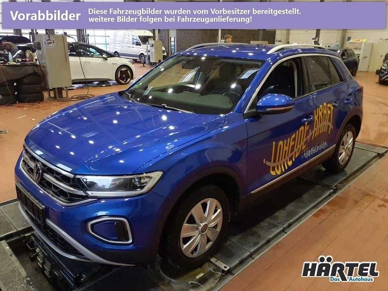 Gebraucht VW T-Roc Style 150 PS (110 kW) 2022 Ravennablau (blue), metallic SUV