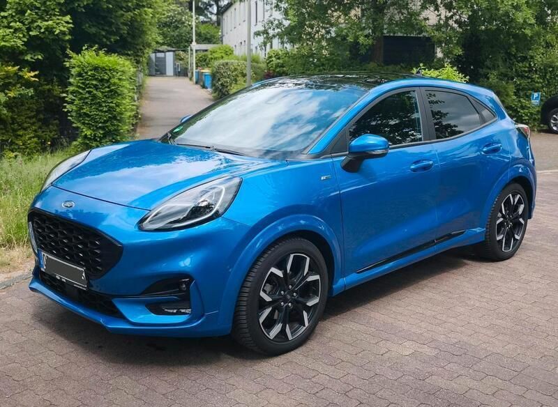 Blau Gebraucht 2020 Ford Puma ST-Line X SUV | 16.600 € (Guter Preis) - Bild 1/4