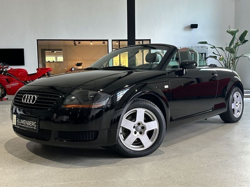 Gebraucht Audi TT Roadster Sport 179 PS (131 kW) 2001 Brillantschwarz Cabrio