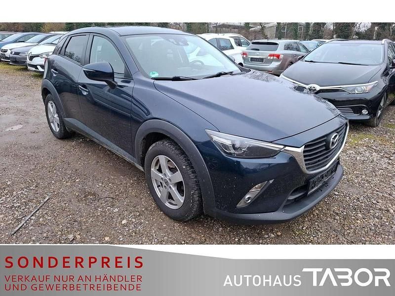 Gebraucht Mazda CX-3 Exclusive-Line 150 PS (110 kW) 2016 Deep crystal blue SUV