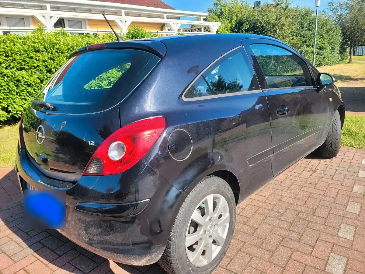 Gebraucht Opel Corsa 80 PS (58 kW) 2007 Schwarz Kleinwagen